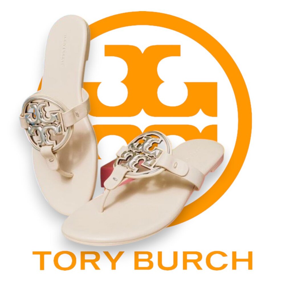 NEW  Miller Metal Logo Soft Sandal